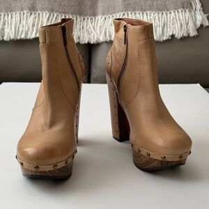 Lucky Brand Block Heel Booties